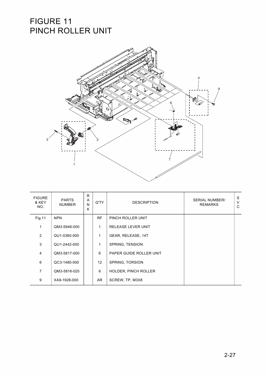 Canon imagePROGRAF iPF-685 680 655 650 Parts Catalog Manual-4